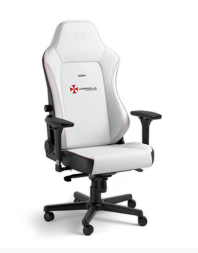 Noblechairs Игровое компьютерное кресло, белый, черный #1