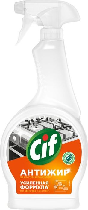 Спрей Cif Антижир для плит и духовок Легкость чистоты для кухни 500 мл  #1