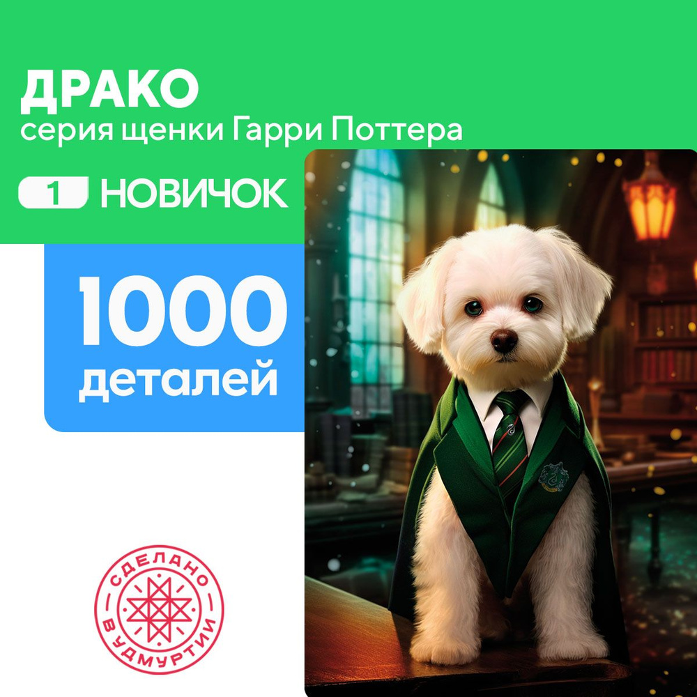 Пазл Драко 1000 деталей Сложность Новичок #1