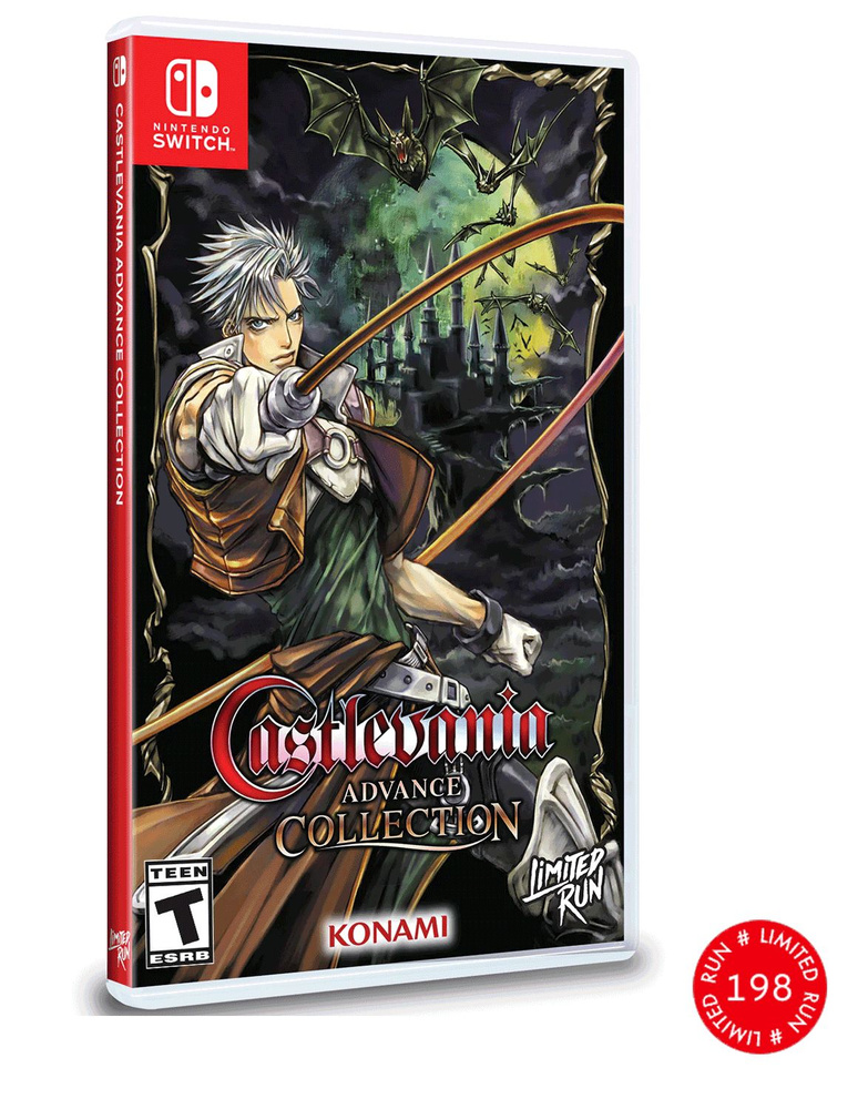 Игра Castlevania Advance Collection Circle of the Moon Cover (Nintendo Switch, Английская версия)  #1
