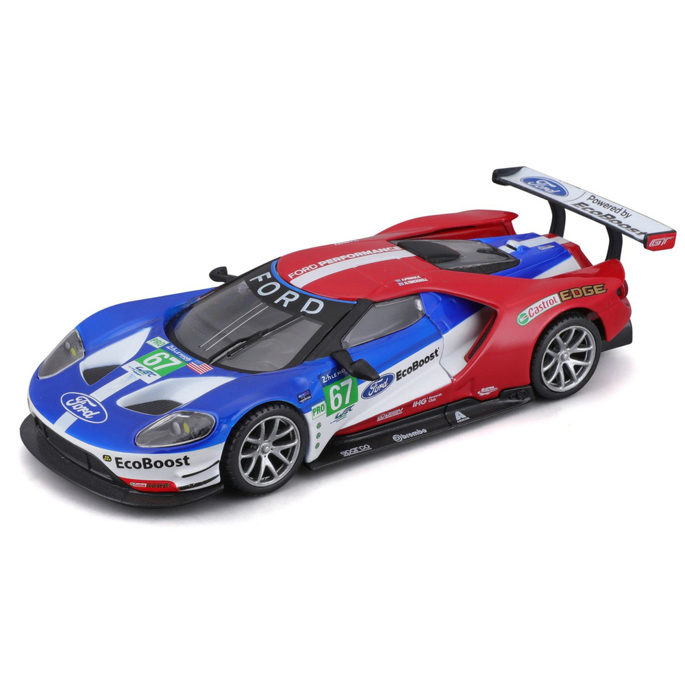 Машинка коллекционная FORD GT / Форд , Bburago 1:32 #1