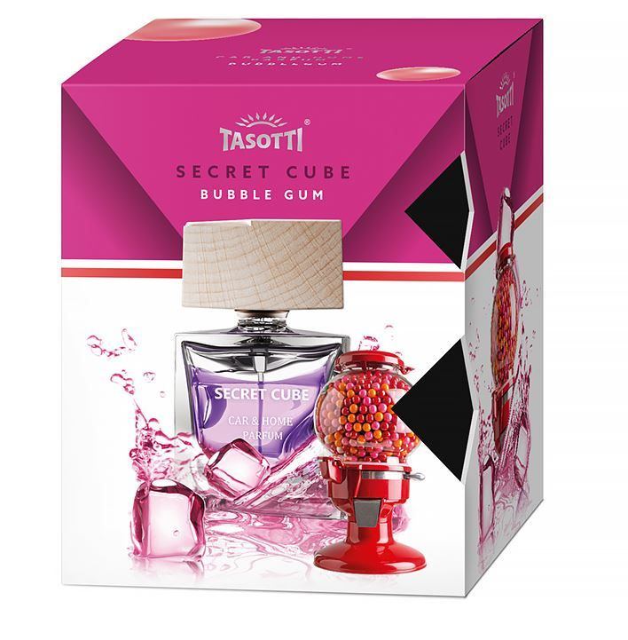 Ароматизатор Польша TASOTTI SECRET CUBE Bubble Gum 50ml (26316) #1