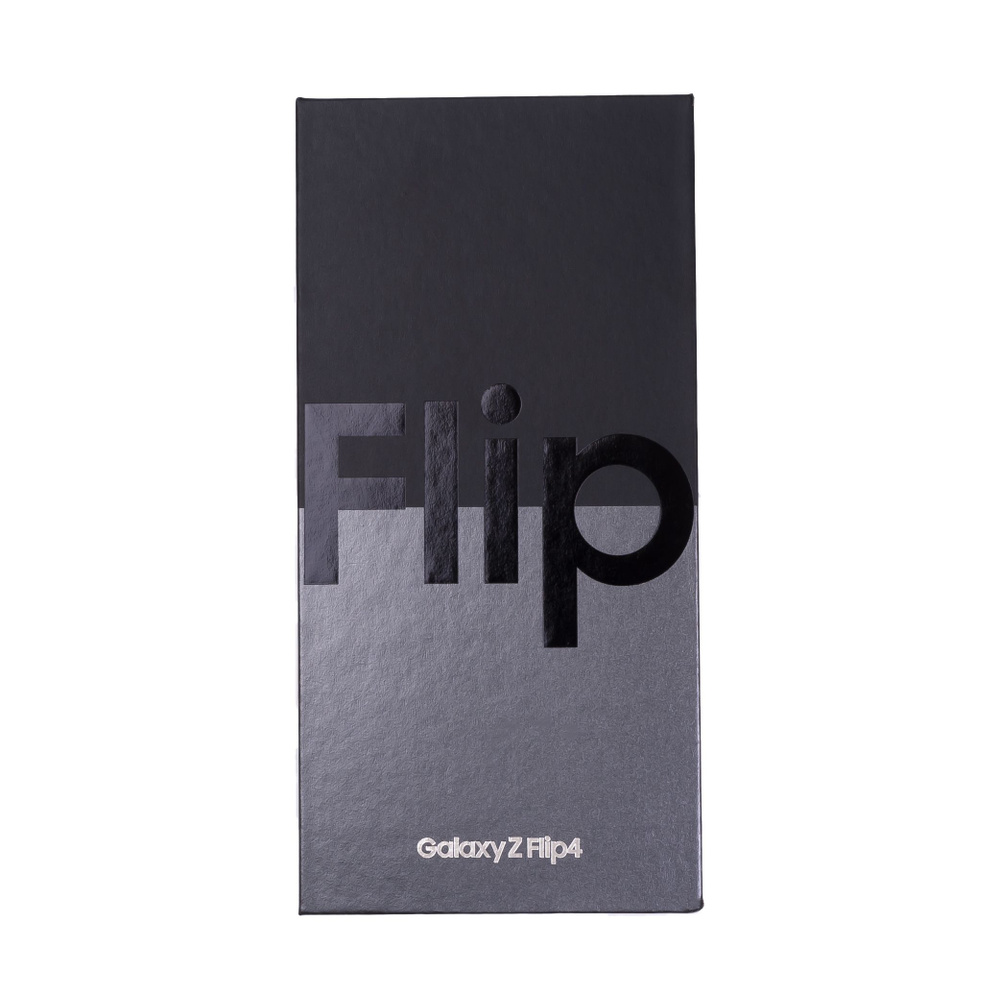 Коробка для Samsung Galaxy Z Flip4 с кабелем в комплекте / Коробка для Самсунга Галакси З Флип 4 / Золотистый #1