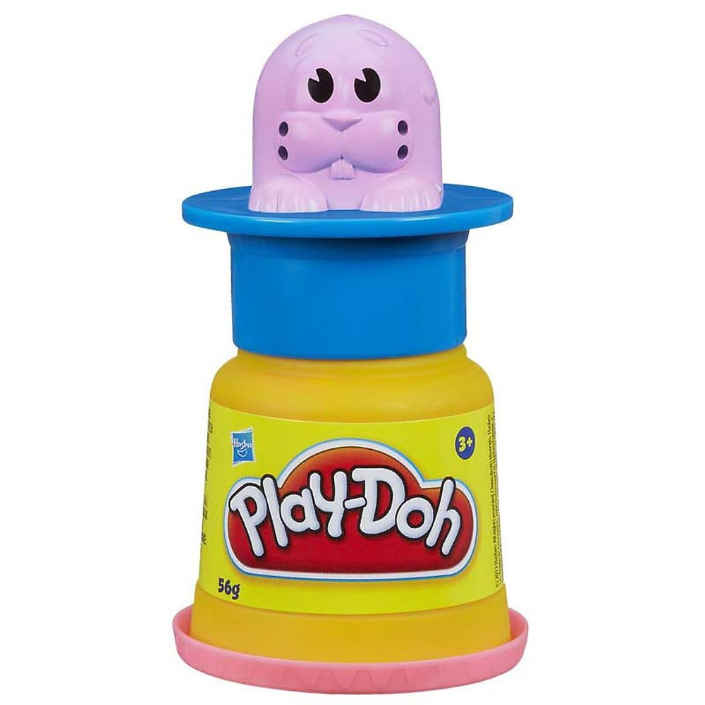 PlayDoh - набор пластилина "Мини инструменты", №3 Розовый тюлень  #1