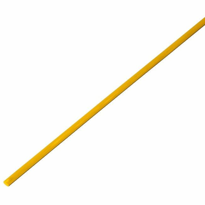 Термоусаживаемая трубка REXANT 5,0/2,5 мм, желтая 20-5002 (упак 50 шт по 1 м)  #1