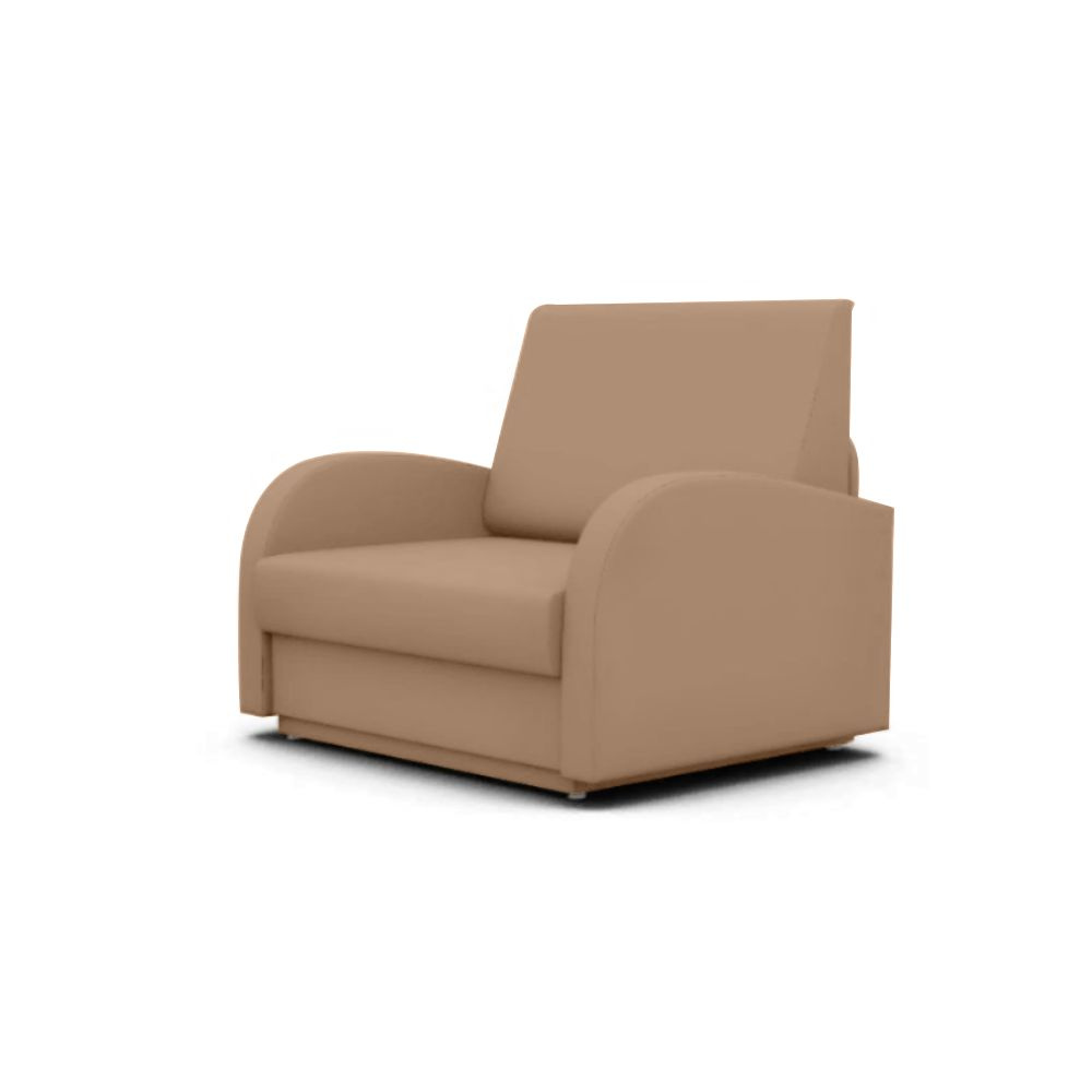 Кресло-кровать Стандарт ФОКУС- мебельная фабрика 80х80х87 см светло-коричневый  #1