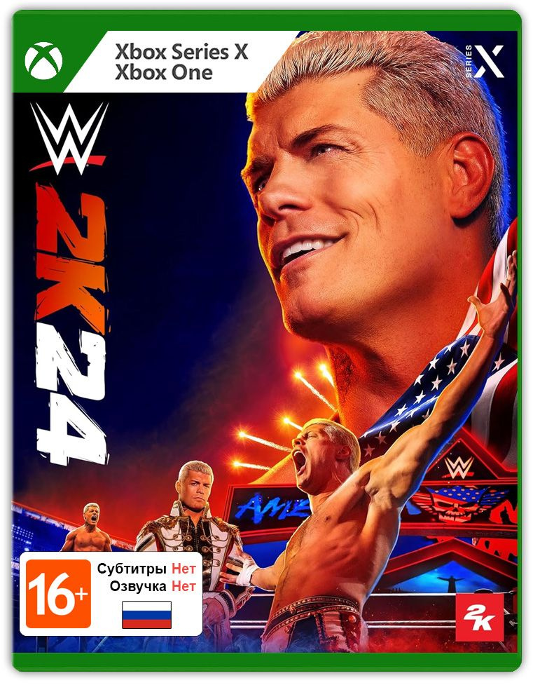 Игра WWE 2K24 (Xbox Series X, Xbox One, Английская версия) #1