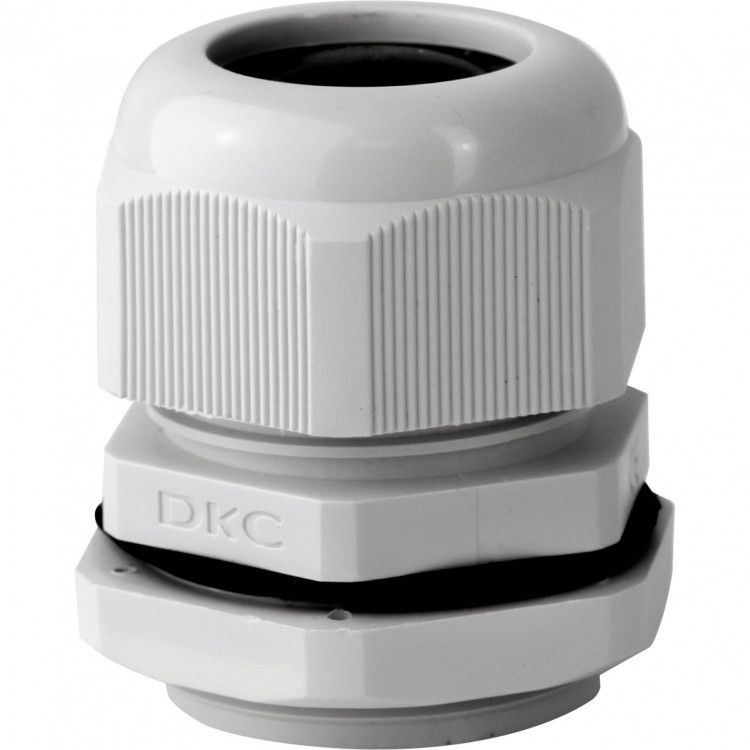Ввод кабельный Dкаб. 3-6.5мм IP68 PG7 с контргайкой DKC 52500 #1