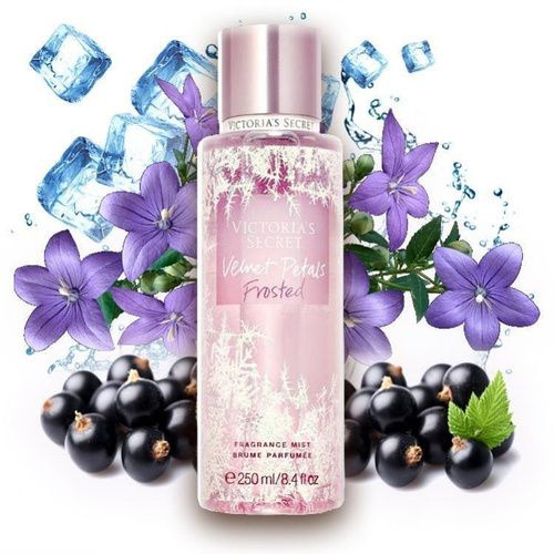 Парфюмированный мист спрейд тела Victoria Secret Парфюмированный спрей Velvet Petals Frosted 250мл 250.0 #1