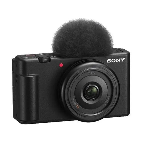 Sony Компактный фотоаппарат фотоаппарат ZV 1F, черный, черный  #1