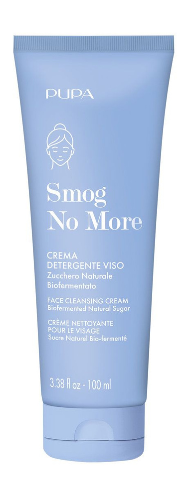 Крем для умывания с биоферментированным сахаром Smog No More Face Cleansing Cream, 100 мл  #1