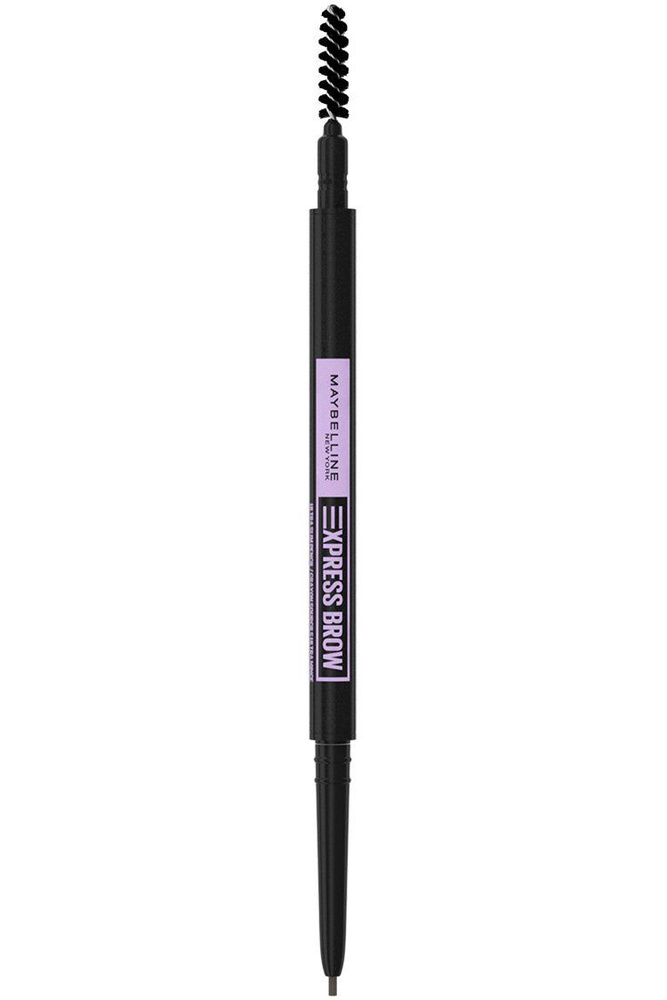 MAYBELLINE NEW YORK Карандаш для бровей "Brow Ultra Slim", карандаш + щеточка, оттенок warm brown  #1