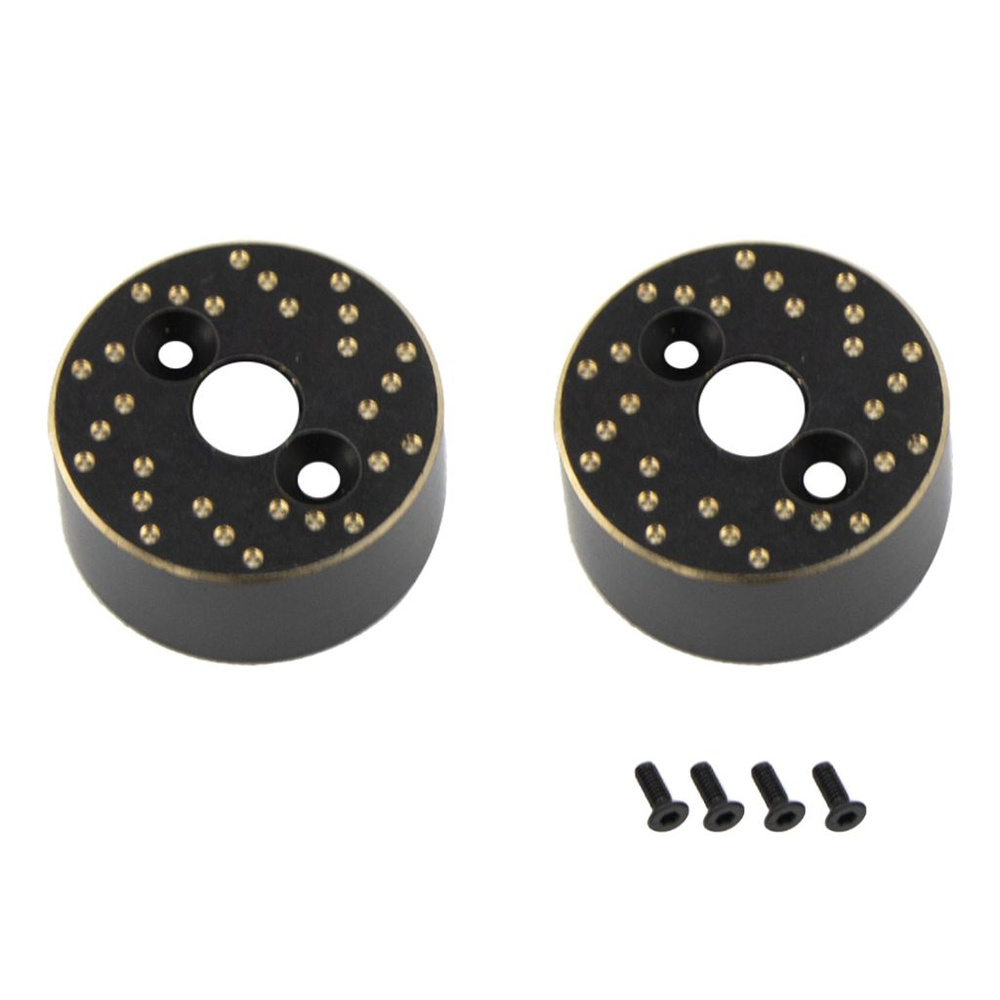 (1 Набор) Traxxas 1/18 TRX4M RC Car Upgrade Parts - Rear Axle Counterweight Black Gold Edition #1