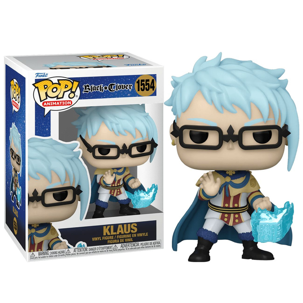 Фигурка Funko Pop! Black Clover: Klaus (Фанко Поп Клаус Люнетт из аниме  Черный Клевер) - купить с доставкой по выгодным ценам в интернет-магазине  OZON (1586504365)