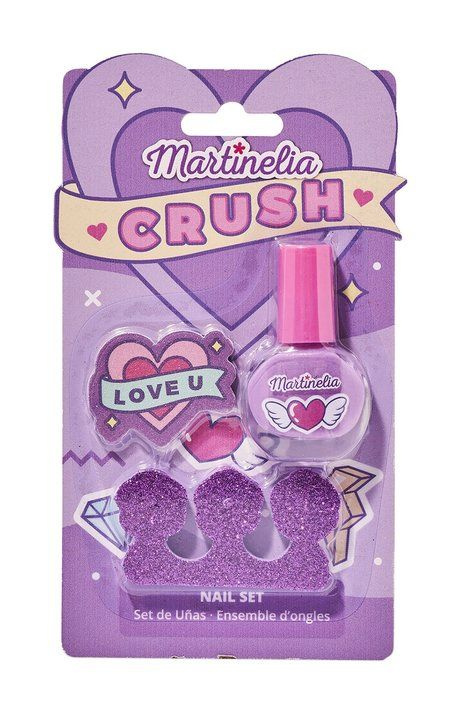 Набор детской косметики для ногтей Crush Nail Set Purple #1