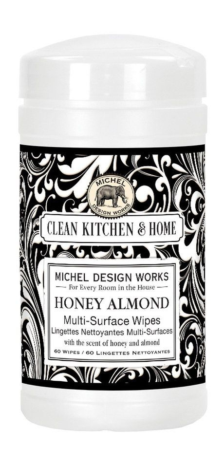 Универсальные салфетки для очищения поверхностей Honey Almond Multi-Surface Wipes  #1