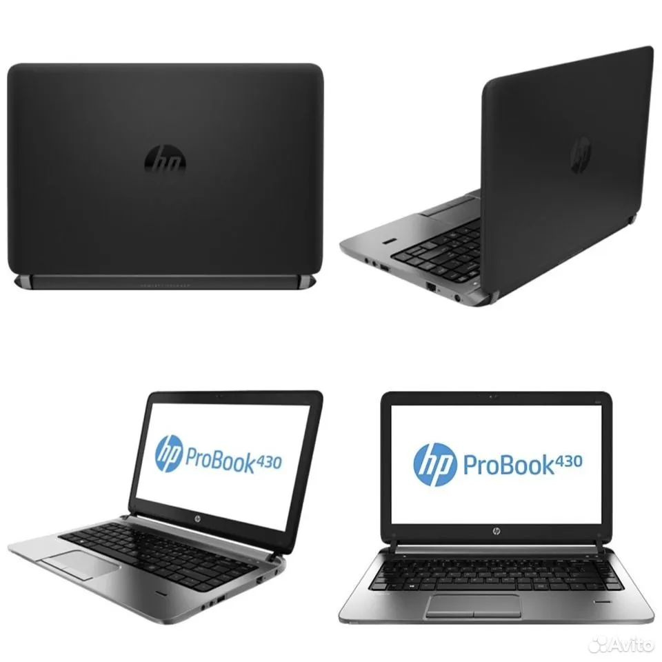 HP Probook 430 G1 Ноутбук, RAM 4 ГБ, черный #1