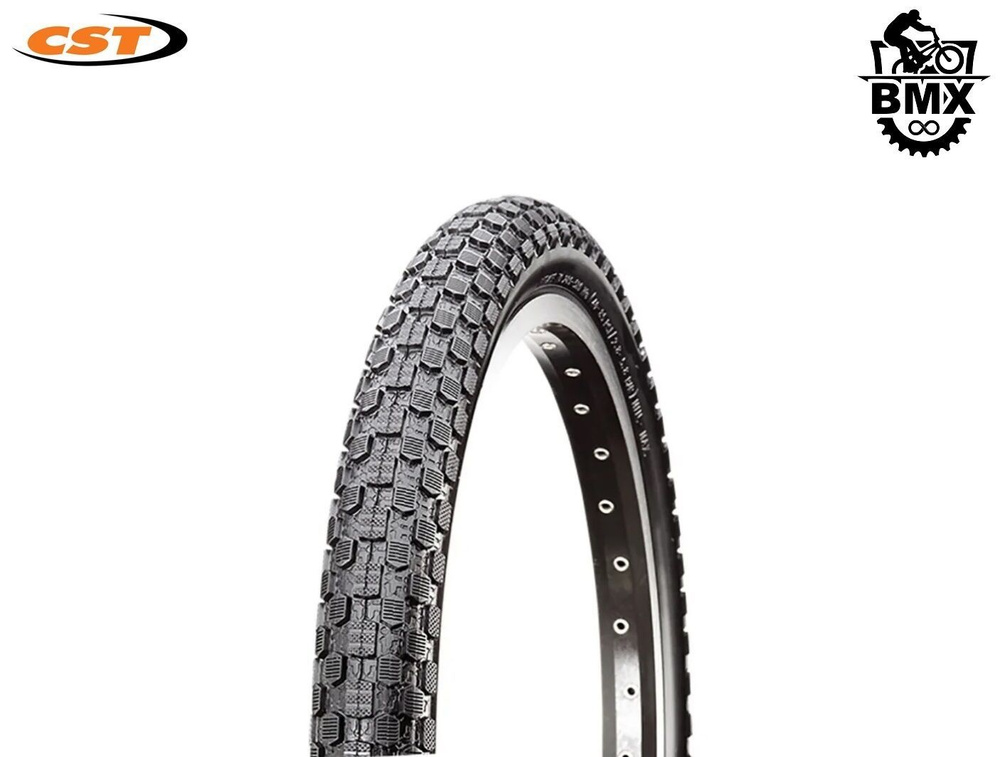 Покрышка велосипедная CST C1382N WIREBEAD BMX 20" x 2.125" #1