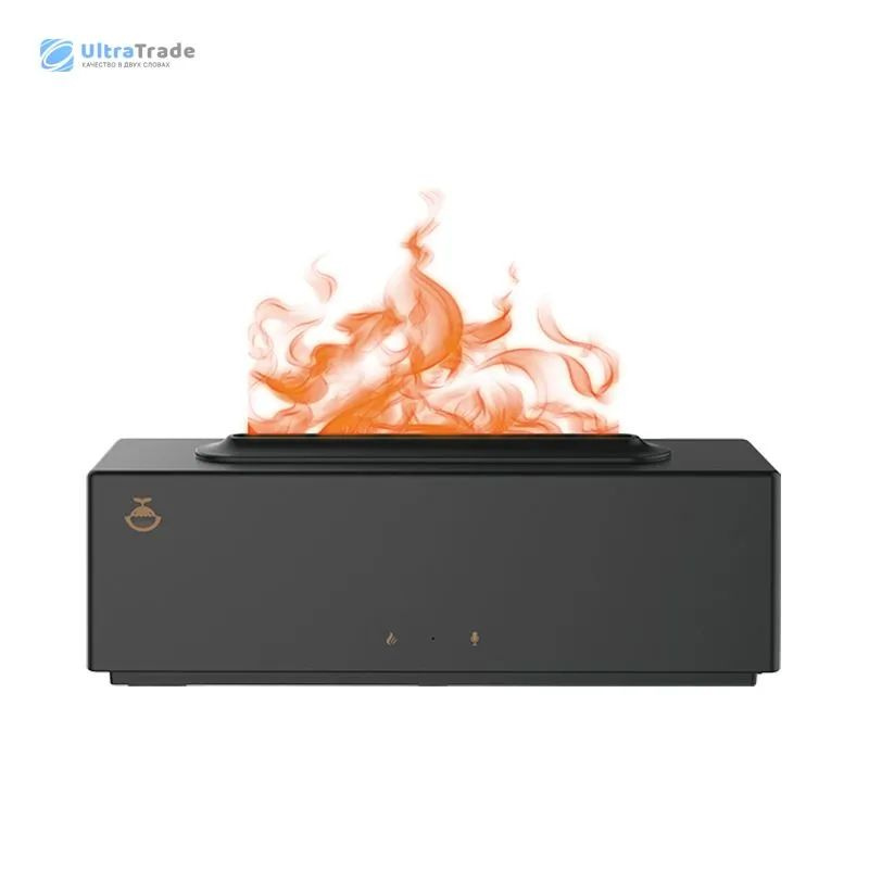 Xiaomi Увлажнитель воздуха Whale Wake Pickup Flame Fireplace, черный #1