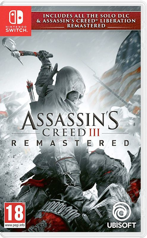 Игра Assassins Creed III (3). Обновленная версия (Nintendo Switch, Русская версия)  #1