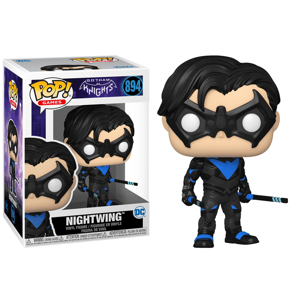 Фигурка Funko Pop! Gotham Knights: Nightwing (Фанко Поп Найтвинг из игры Рыцари Готэма)  #1