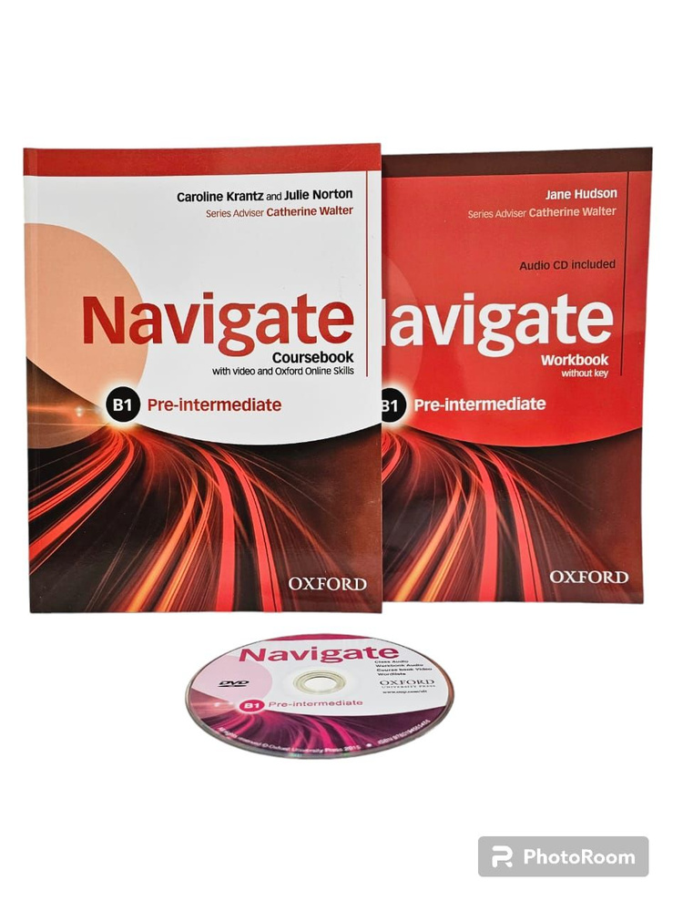 Navigate B1 Pre-Intermediate. КОМПЛЕКТ: Учебник + Рабочая тетрадь + CD/DVD | Krantz Caroline, Norton #1