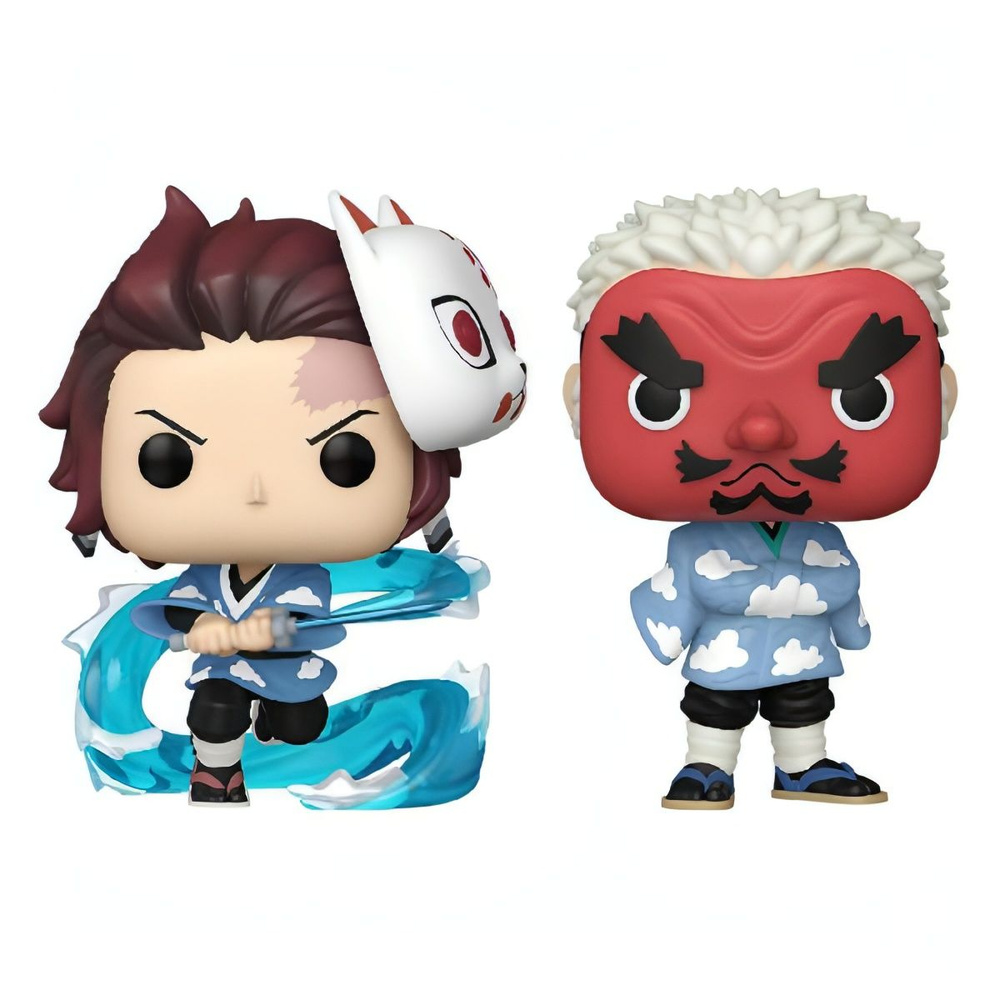 Фигурка Funko Demon Slayer Tanjiro Kamado&Sakonji Urokodaki #1