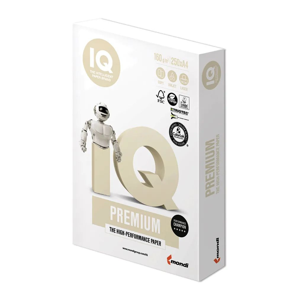 IQ Бумага для принтера A4 (21 × 29.7 см), 250 лист., шт #1