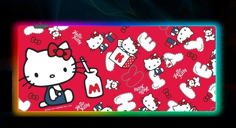 Игровой коврик для мыши, Hello Kitty 90 x 40 см #1