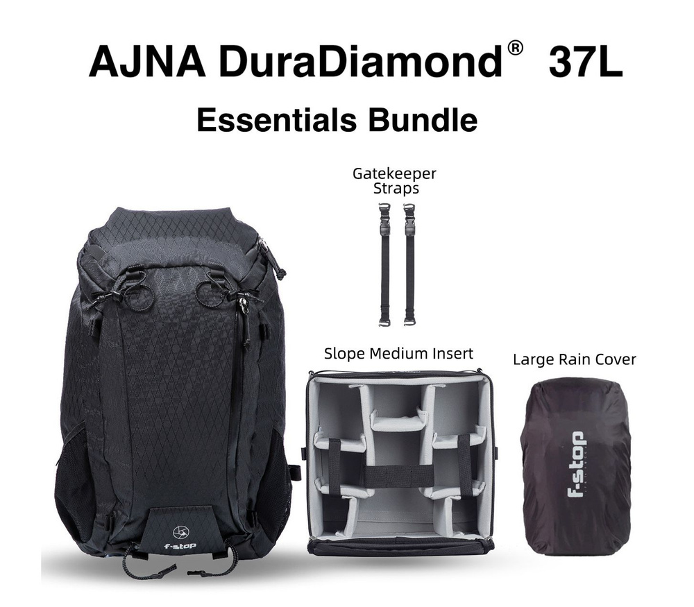 Рюкзак f-stop Ajna 37L DuraDiamond Essentials Bundle, черный #1