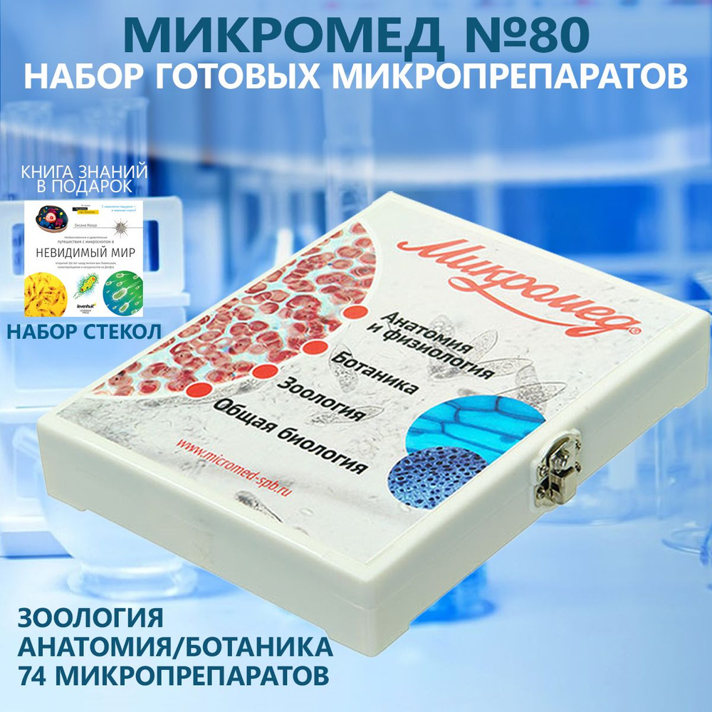 Набор готовых микропрепаратов Микромед №80 #1