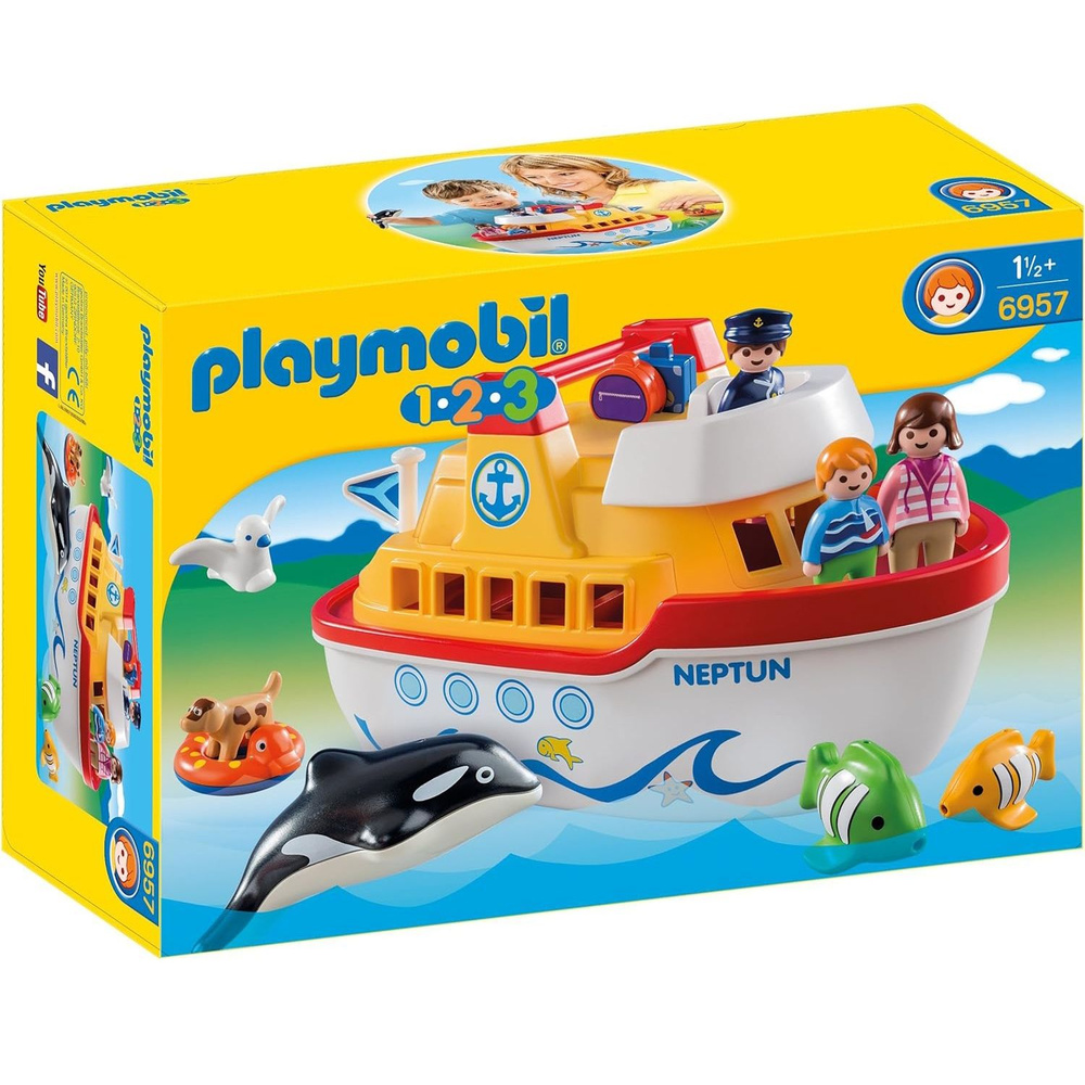 Конструктор Мой корабль Playmobil 1-2-3 6957 #1