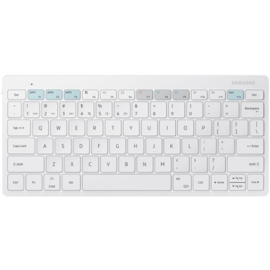 Клавиатура беспроводная Samsung B3400, белая (EJ-B3400BWRGRU) #1