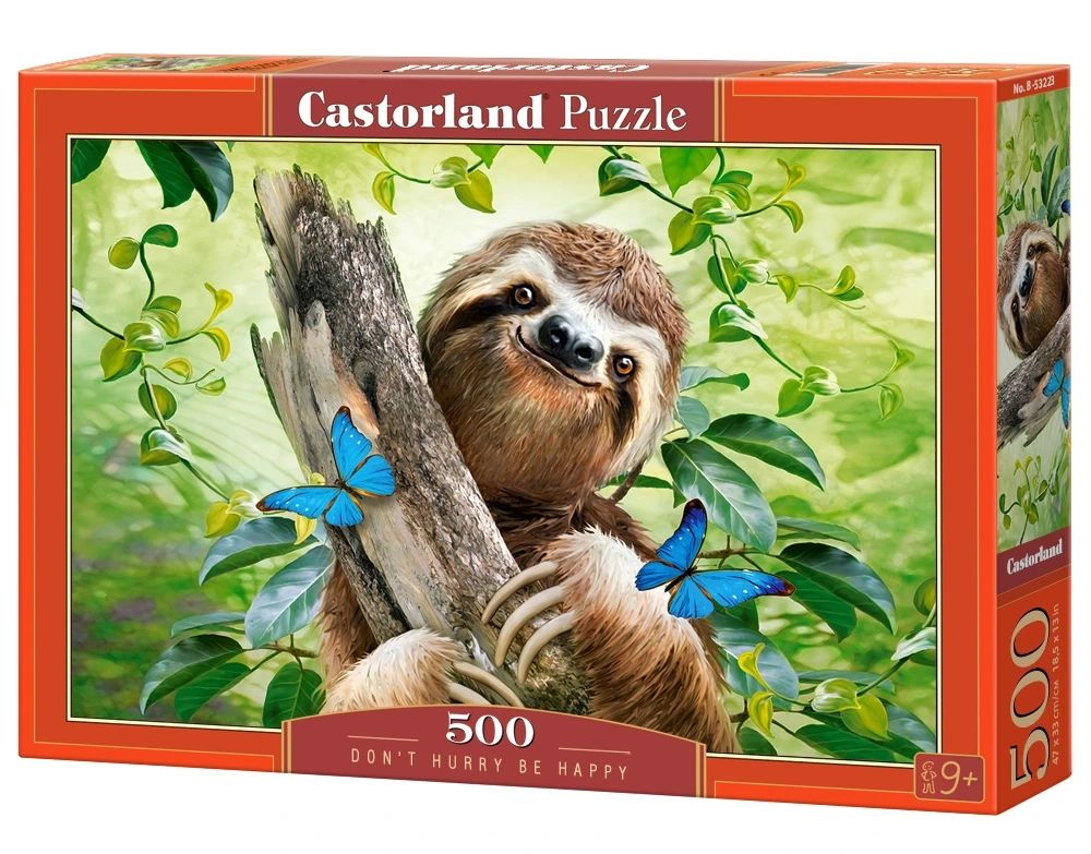 CastorLand Пазл Счастливый ленивец, 500 деталей #1