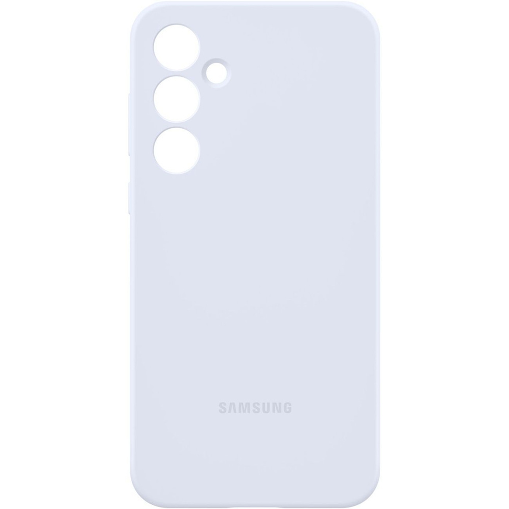 Чехол Samsung Silicone Cover для Galaxy A55 Light Blue #1