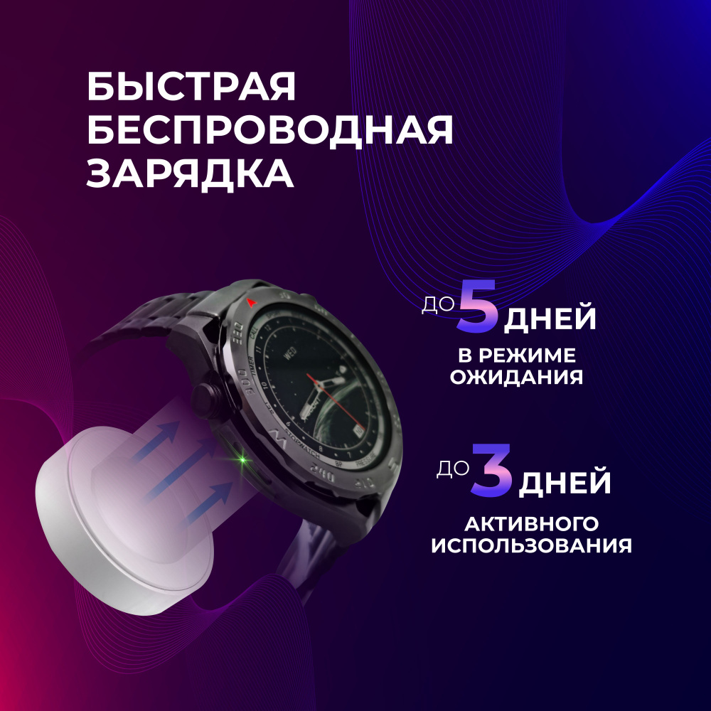 SMART WATCH Умные часы X5 Pro max_10, 48mm, Черный / Черный матовый #1