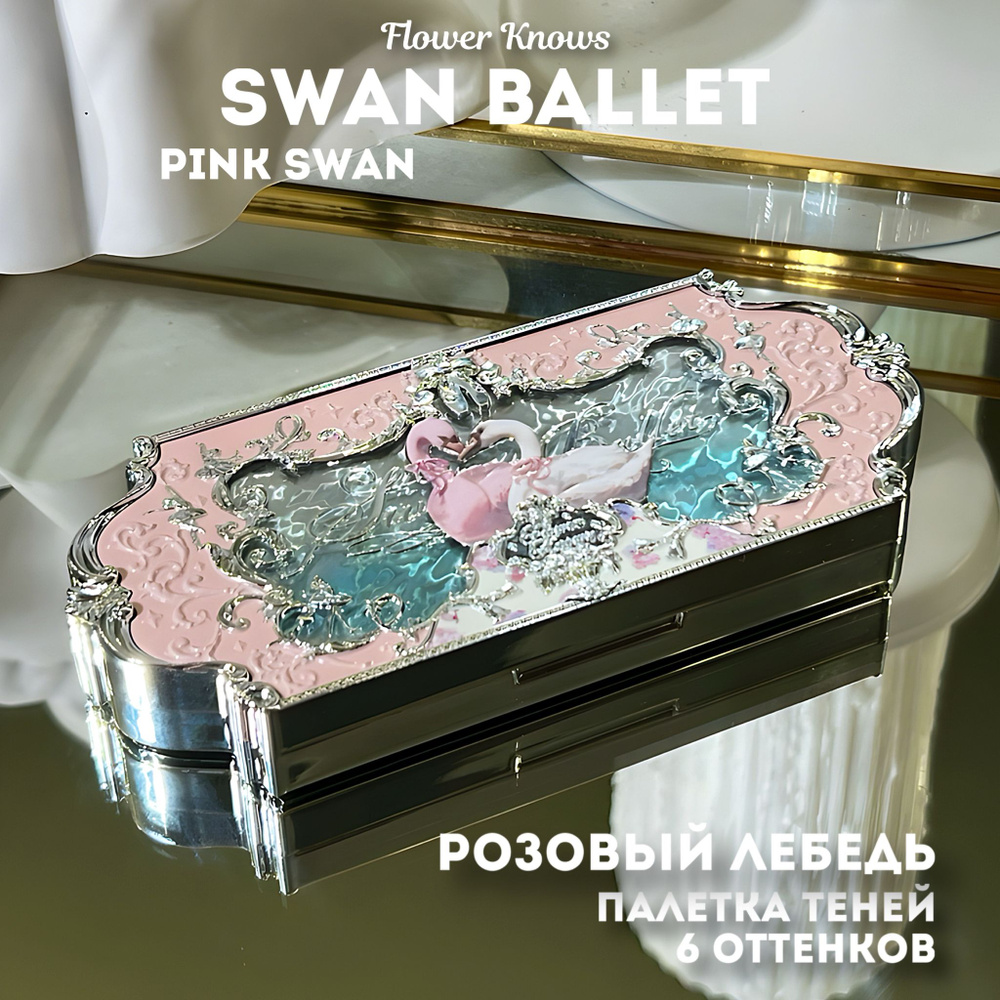 Палетка теней Flower knows Swan Ballet / 03 Pink Swan #1