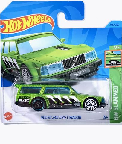 Машинка Hot Wheels Volvo 240 Drift Wagon / HW SLAMMED / Хот Вилс #1