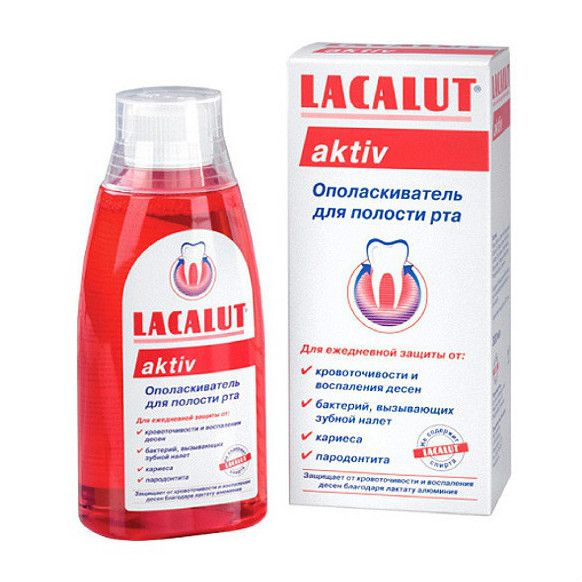 Lacalut Aktiv Ополаскиватель для полости рта 300 мл 1 шт #1