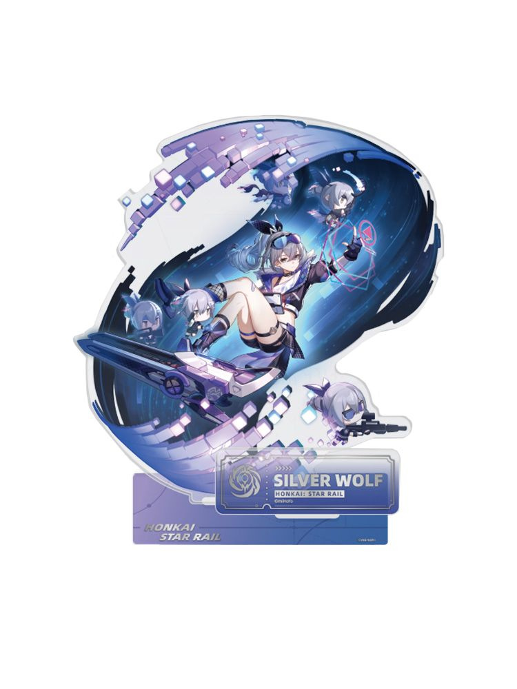 Акриловая фигурка Character Standee Nihility Silver Wolf 6975628249893 #1