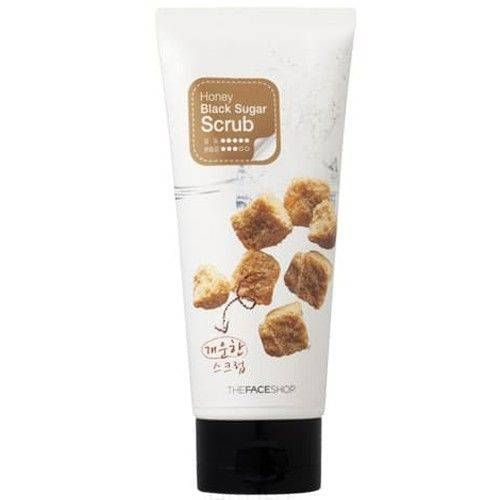 Скраб-пилинг с экстрактом черного сахара The Face Shop Smart Peeling Honey Sugar Scrub  #1