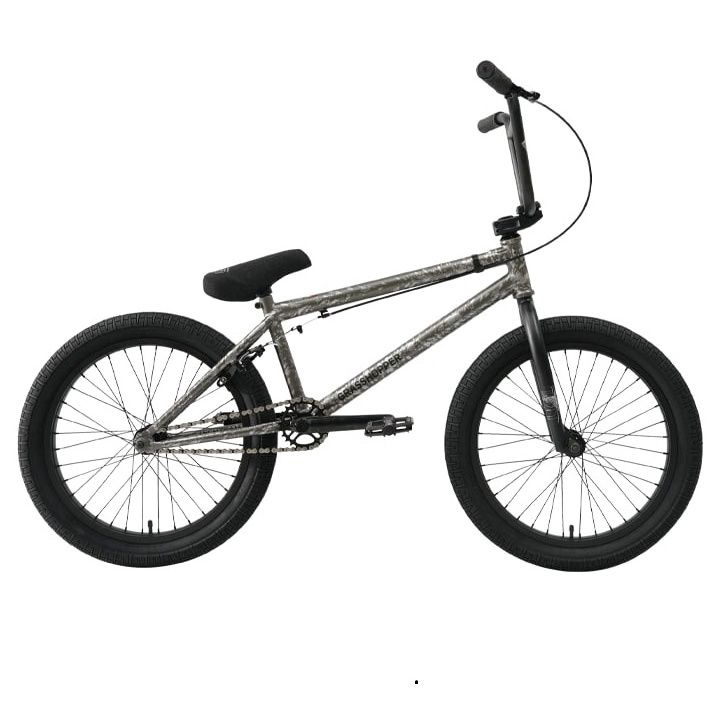 Велосипед трюковый спортивный BMX TechTeam Grasshoper 20х20,8", серый  #1