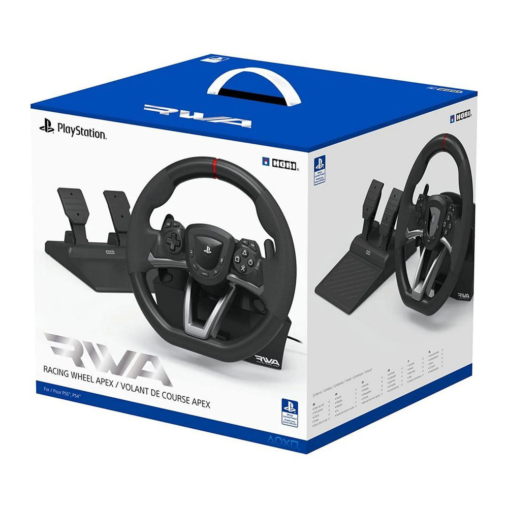 Руль игровой Hori черный PS5/PS4/PC SPF-004 Racing Wheel Apex #1