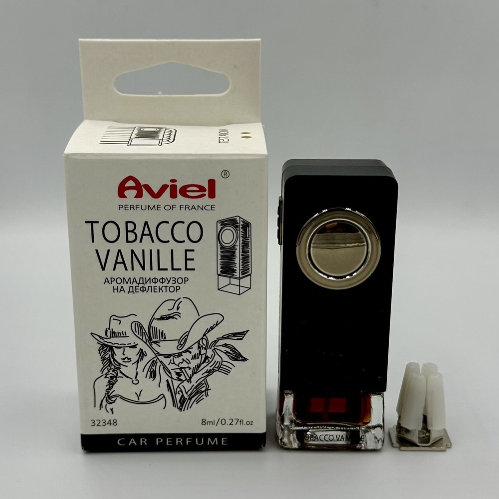 Парфюмерный Slim ароматизатор Aviel "TOBACCO VANILLE" 8 ml на дефлектор  #1