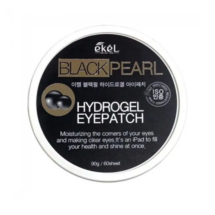 Ekel Гидрогелевые патчи с экстрактом черного жемчуга / Black Pearl Hydrogel Eye Patch, 90 мл  #1