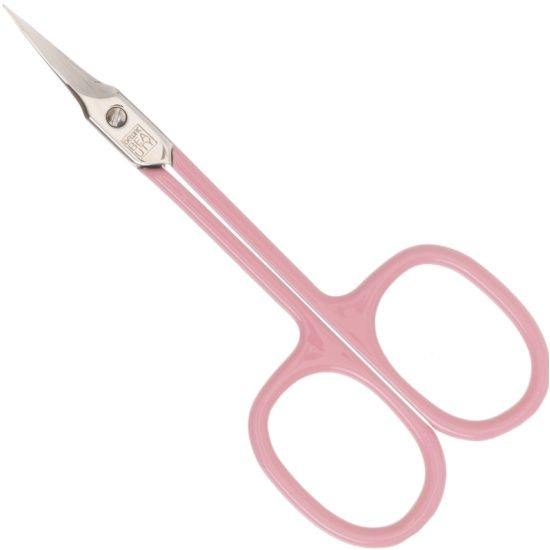 Ножницы для кутикулы Dewal Beauty 9 см, розовый (арт.331) #1