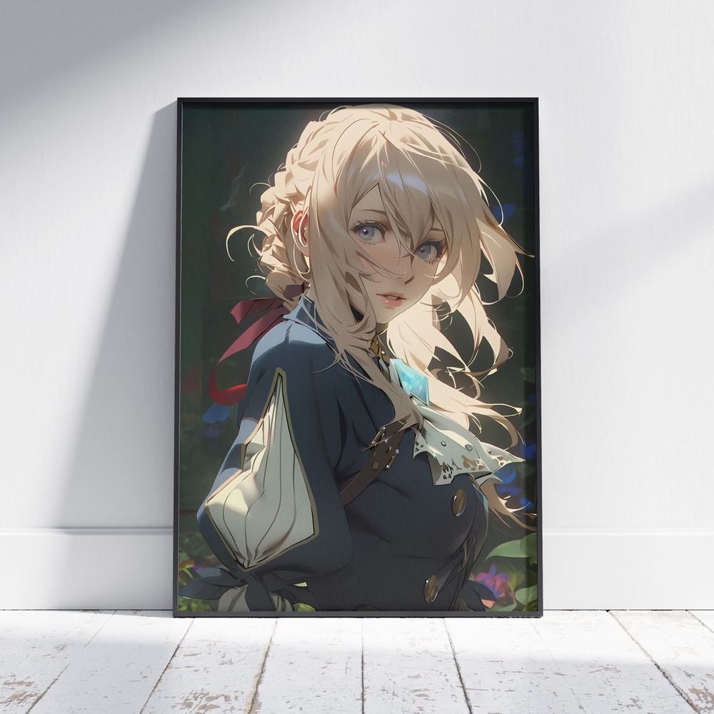 Плакат на стену для интерьера Вайолет Эвергарден (Violet Evergarden - Вайолет Эвергарден 10) - Постер #1