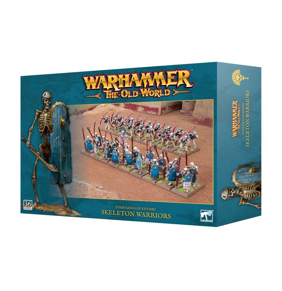 Набор фигурок для моделирования Warhammer the Old World - Tomb Kings of Khemri: Skeleton Warriors  #1