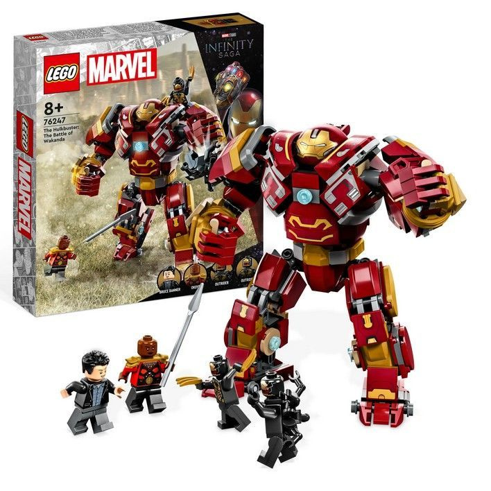 Конструктор LEGO Super Heroes Халкбастер: Битва за Ваканду, 8+, 76247  #1