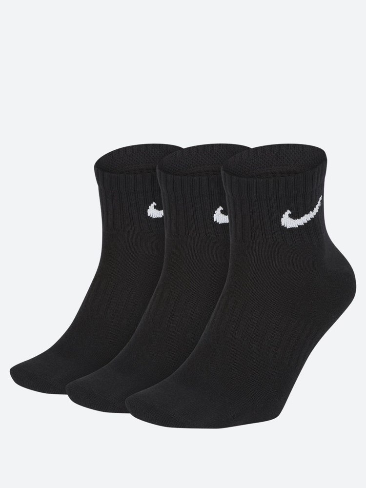 Носки Nike U Nk Everyday Ltwt Ankle 3Pr, 3 пары #1